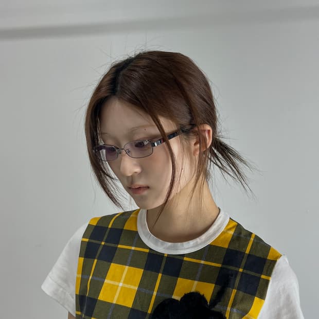 Gucci (구찌) 사이드 셰리 라인 메탈 프레임 안경