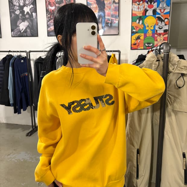 스투시 90‘s 맨투맨