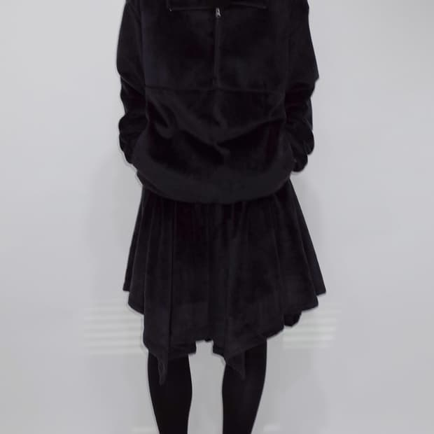 지초이 23-007 반집업 플리스아노락