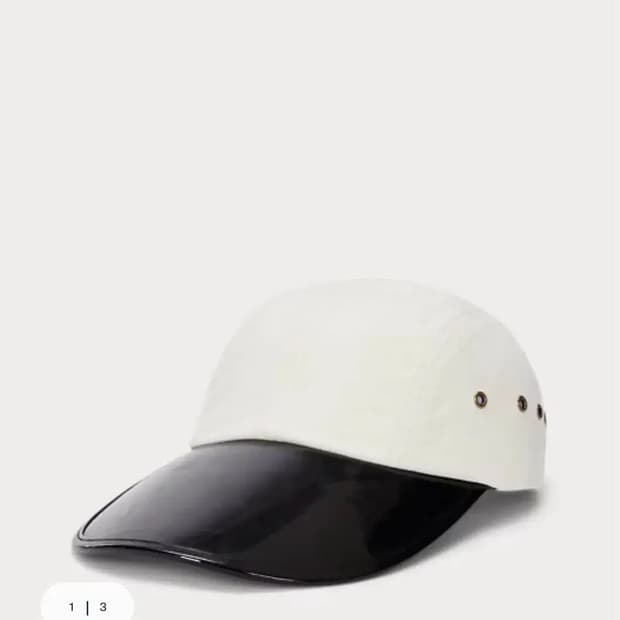 폴로 트윌 롱 빌캡