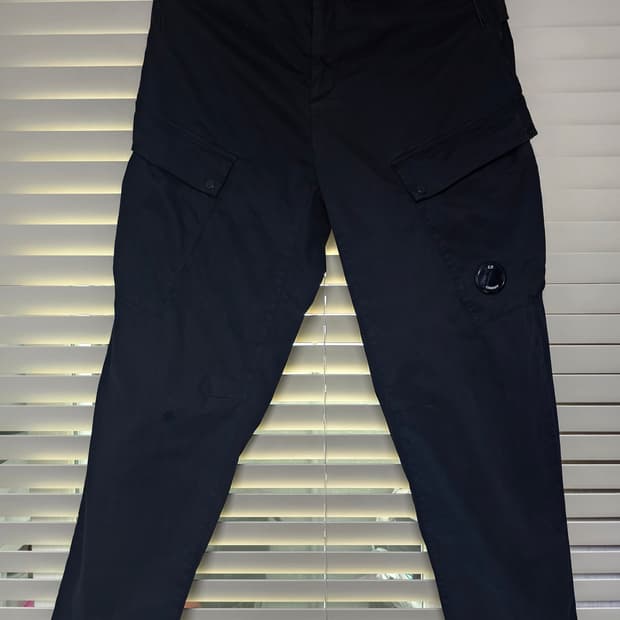 C.P.컴퍼니 블랙 카고팬츠 50