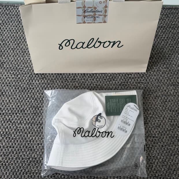 [malbon] 말본X발렌타인 버킷햇 새상품