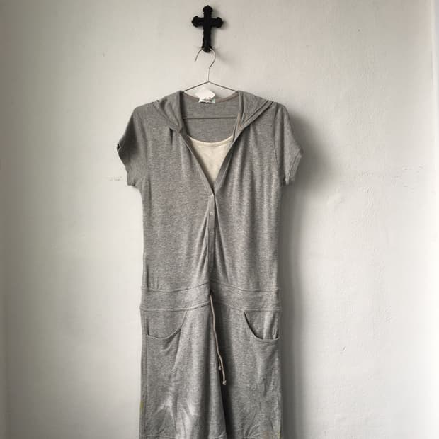 Layered hood onepiece