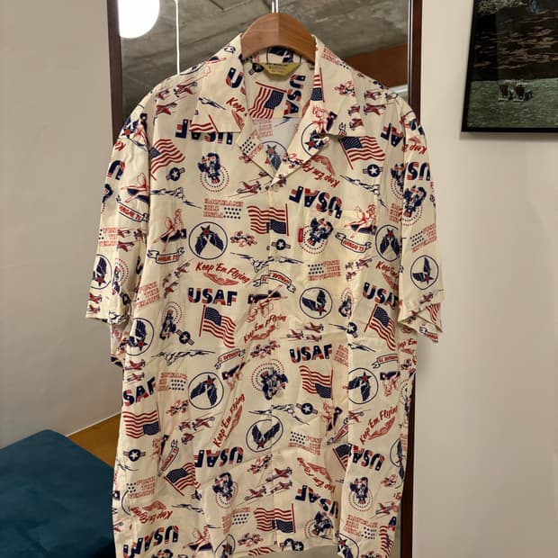 아비렉스 USAF 셔츠