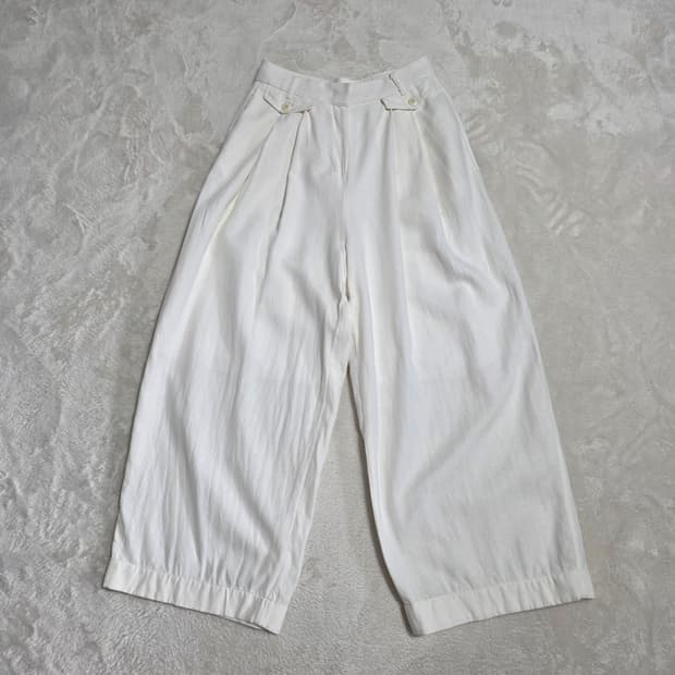 (M)여성 VASIL 핀턱 와이드 팬츠 봄여름