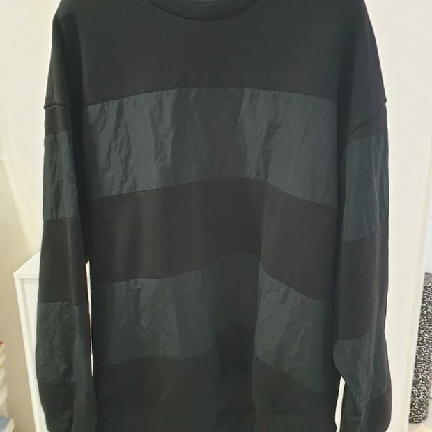 준지 오버핏 상의