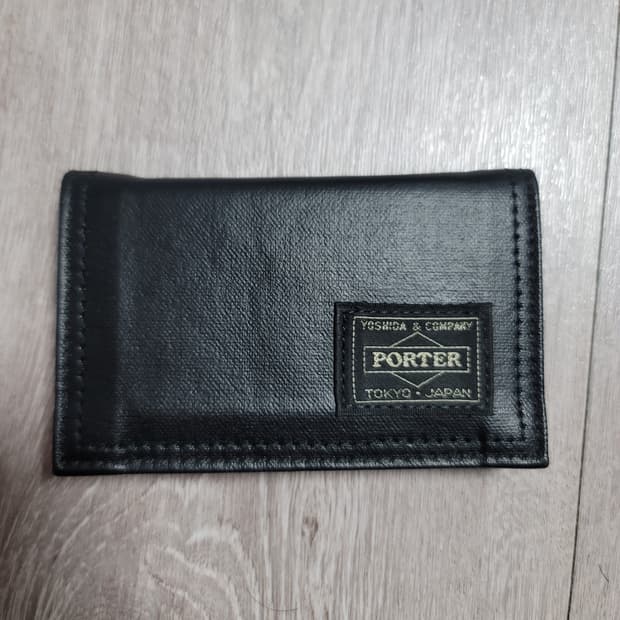 포터 프리스타일 카드 지갑 블랙