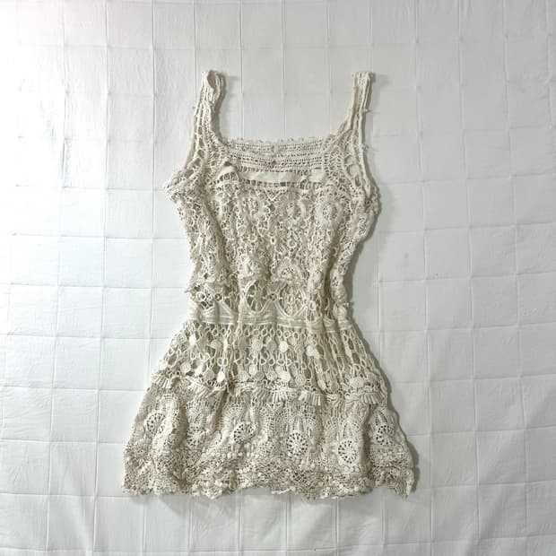crochet slip top