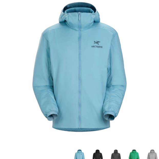 아크테릭스 아톰 LT 후디 솔레스