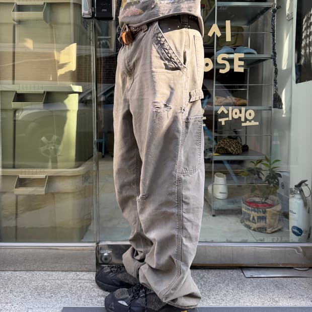 Carhartt distressed carpenter (34X34)