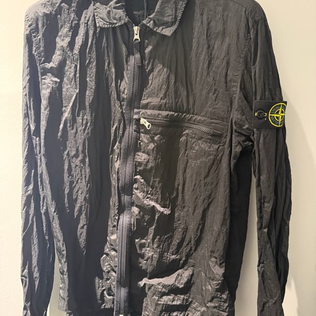 스톤아일랜드 23ss 나일론 메탈 오버셔츠 XL