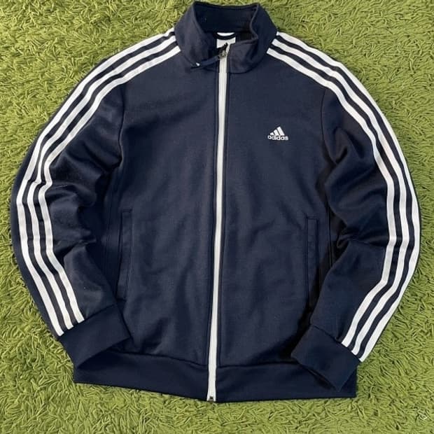 아디다스 네이비 여자 트랙탑 져지집업 90/S