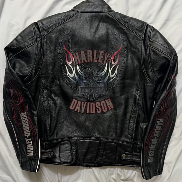 할리데이비슨 라이더자켓 가죽자켓