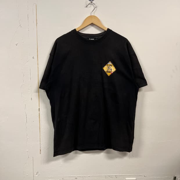 XL) 엑스라지 XLARGE 블랙 프린팅 반팔티 T290