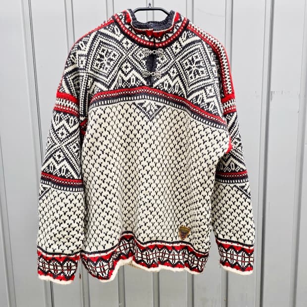 유럽 빈티지 노르딕 정통스웨터 가디건 by Dale of Norway