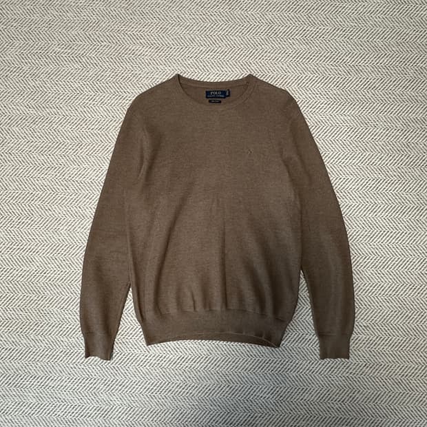 POLO RALPH LAUREN pima cotton sweater
