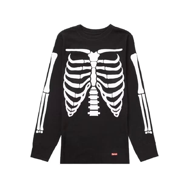 (1회착 크림구매 우체국 택포가격) 슈프림 헤인즈본즈 써멀크루 블랙 XL