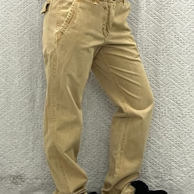 후아유 올드스쿨 빈티지 베이직 코튼팬츠 30인치 C06590