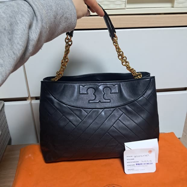 토리버치 퀼팅 체인 숄더백 가방 블랙