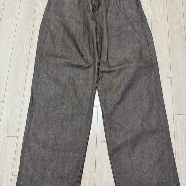 로카웨어 브라운 데님팬츠