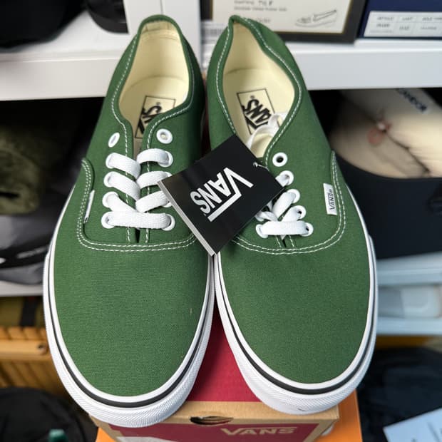 반스 어센틱 띠어리 그린