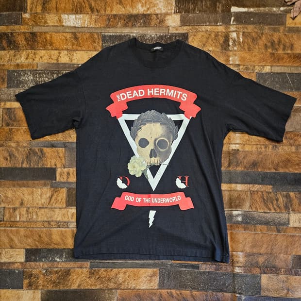 언더커버 프린팅 반팔 티셔츠 