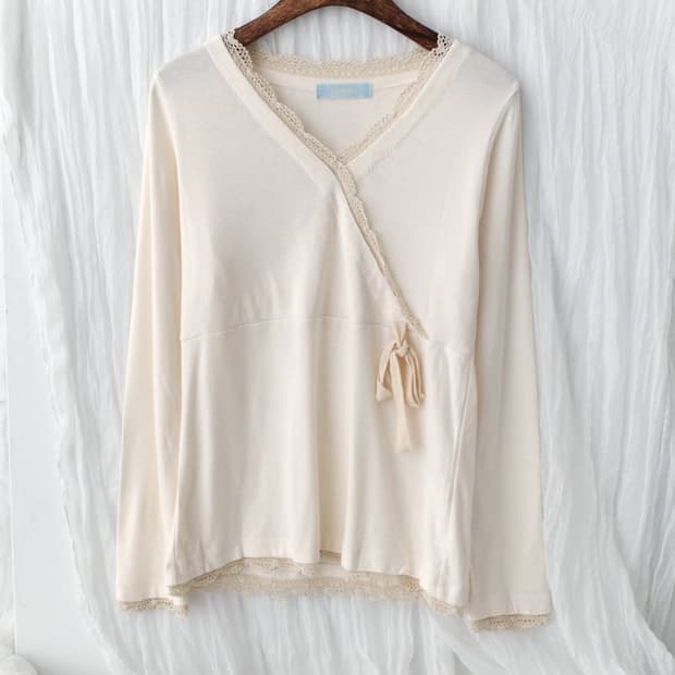 lace wrap knit sleeve