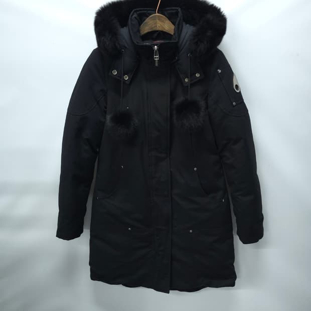 무스너클 스털링 블랙퍼 패딩 ( 여성 M/M )