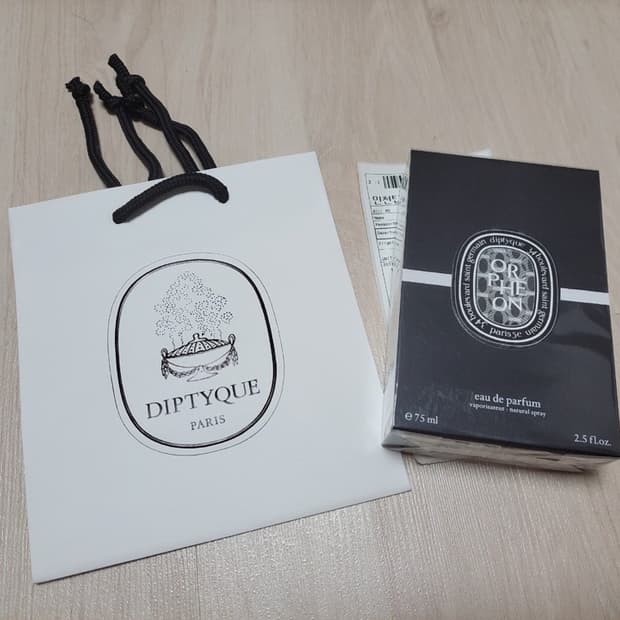 (새상품) Diptyque 딥티크 오르페옹 정매장 선물용 쇼핑백 선물용