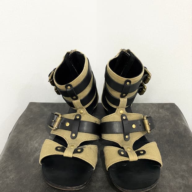 Ash Multi-Buckle Gladiator Sandals