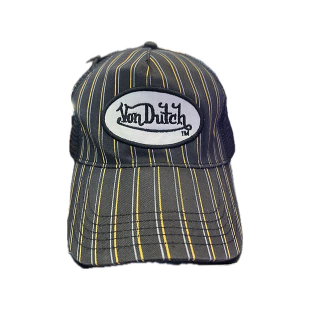 본 더치 스트라이프 로고 볼캡