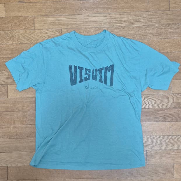 VISVIM 티셔츠 민트색