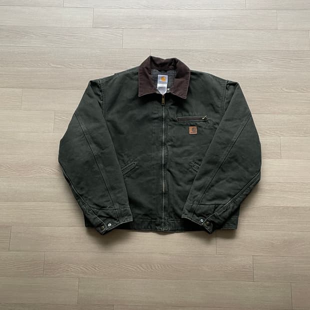 칼하트 J97 모스 mos 디트로이트 자켓 빈티지 carhartt