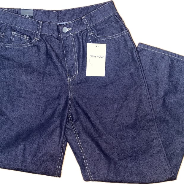 생지 와이드 데님 와이드 팬츠 바지 빈티지