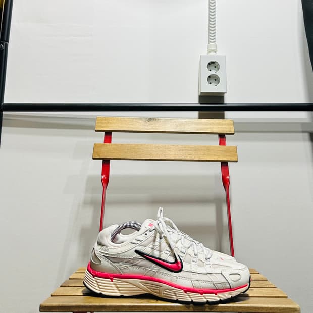 250) 나이키 운동화 남녀 공용 신발 P-6000 화이트/핑크