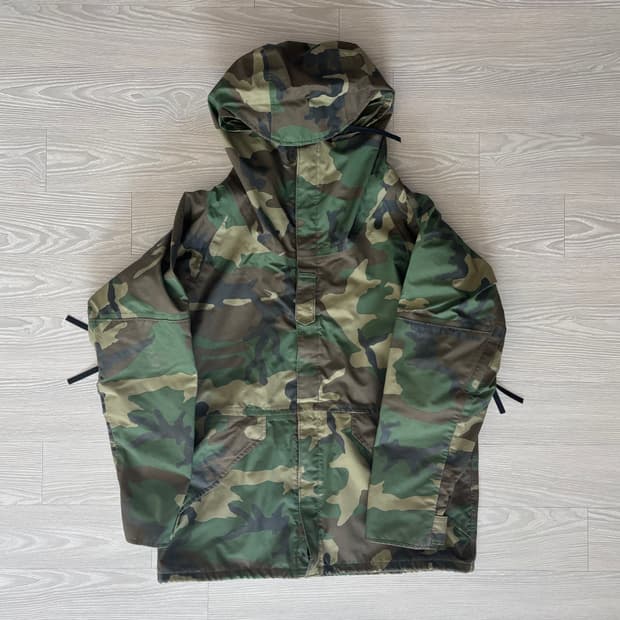 80‘s 우드랜드 카모 콜드웨더파카 