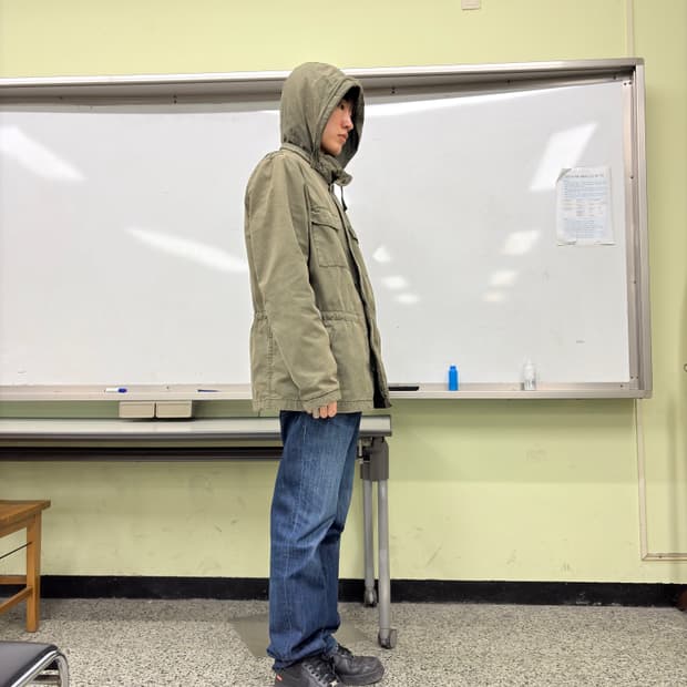 갭 밀리터리 자켓 m65