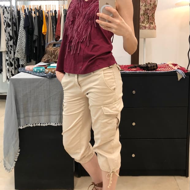 Burgundy Tangle Tank