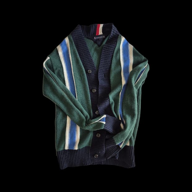 타미힐피거 가디건