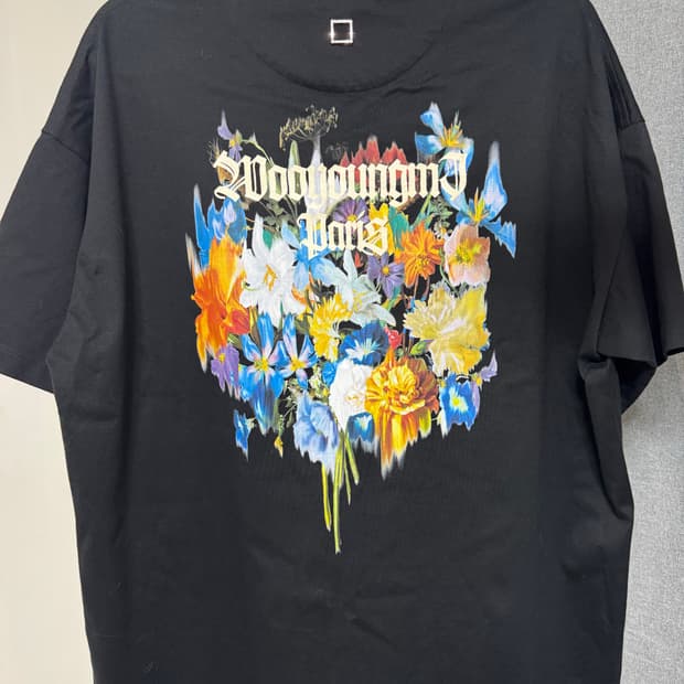 우영미 멀티플라워 오버핏 48