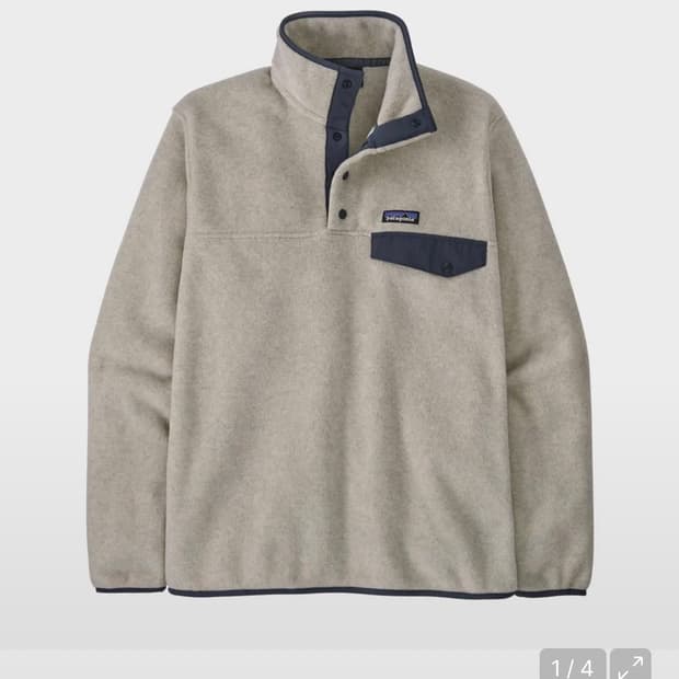 파타고니아 신칠라 라이트웨이트 오트밀헤더 L