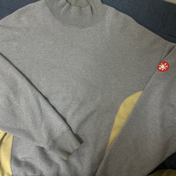 카브엠트CAVEMPT/모크넥 스웻셔츠/L