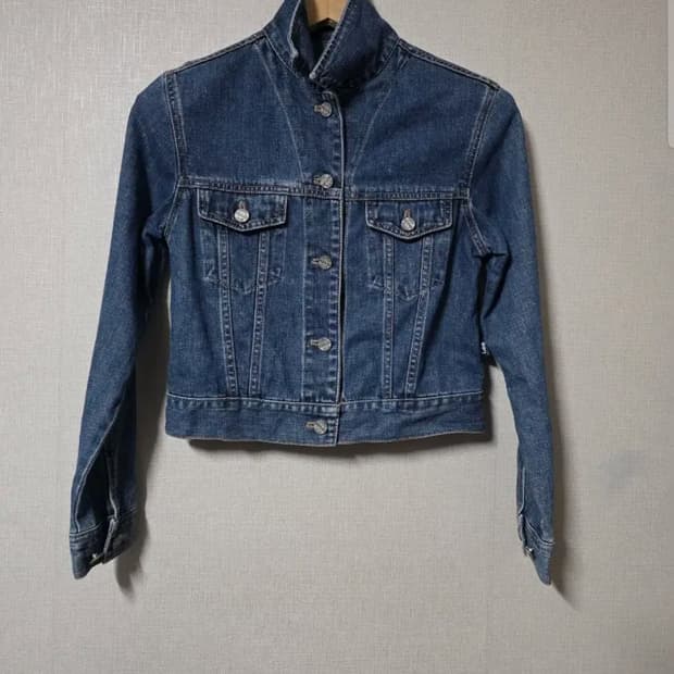 LEE 여성 데님 청자켓  사이즈 90