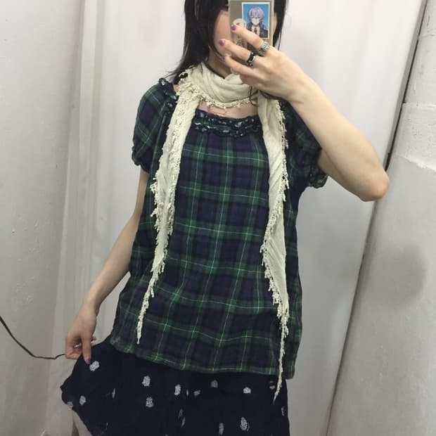 블루 체크 소녀 🐳