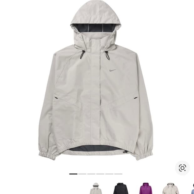 나이키 스톰 핏 스위프트 러닝 자켓 아이보리 s 택o