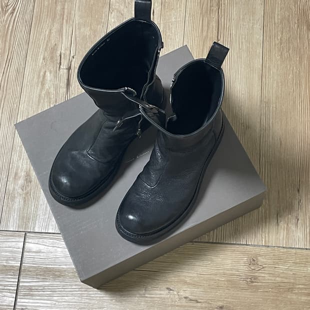 42) 릭오웬스 사이드집업 부츠