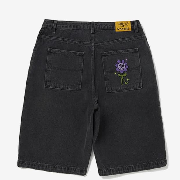 위캔더스 ISCREAM DENIM SHORTS (L)