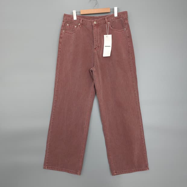 새제품)인템포무드 INTEMPOMOOD 어글리 다잉 데님 팬츠 XL