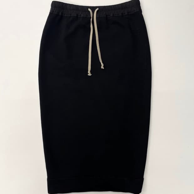 릭오웬스 코튼 스커트