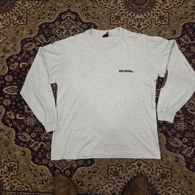 90s 노피어 no fear 롱 슬리브 made in usa
